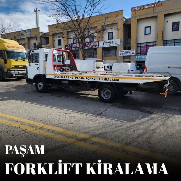 Ankara Esat forklift kiralama firması yük taşıma operasyonu
